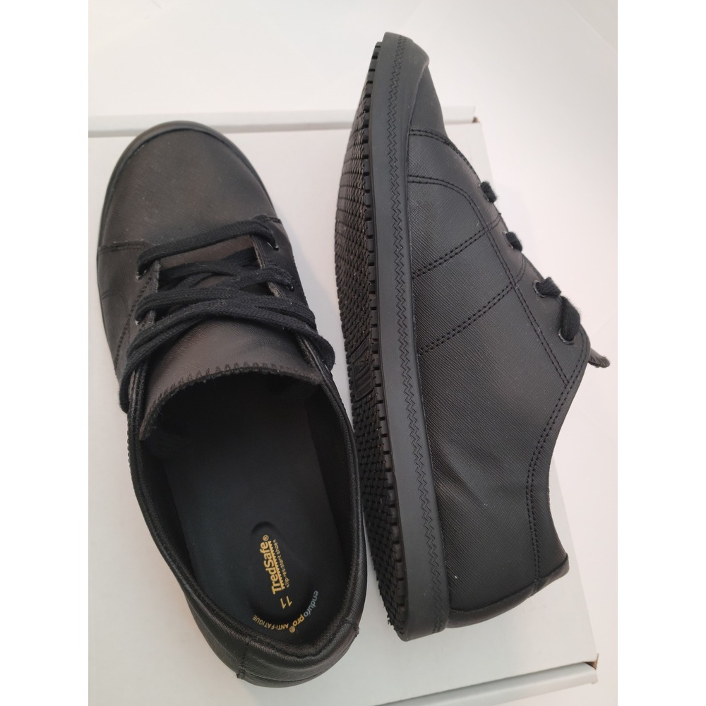 TredSafe Valerie Slip Resistant Work Shoes Women 11 Black EnduroPro WNTS20MH002